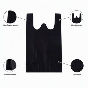 Richer Laminated Nonwoven Reusable Shopping <b>Bags</b> Custom Logo Digital Printing High Capacity Long Lasting Space Saving Business - Product Image 2