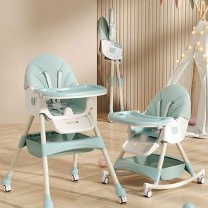 Silla de Comer Plegable para Bebés, con Soporte de Pies Ajustable, Diseño Seguro, Ligera y Portátil para Bebés y Niños Pequeños - Cocina al Aire Libre - Product Image 2