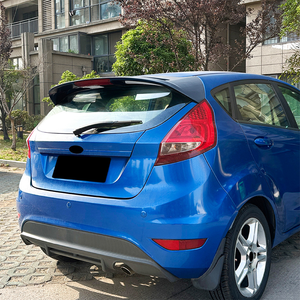 Aileron arrière ABS <span class=keywords><strong>Fiesta</strong></span>, aspect fibre de carbone, style ST, pour <span class=keywords><strong>Ford</strong></span> <span class=keywords><strong>Fiesta</strong></span> <span class=keywords><strong>MK6</strong></span> MK7 2008-2017 - Product Image 4