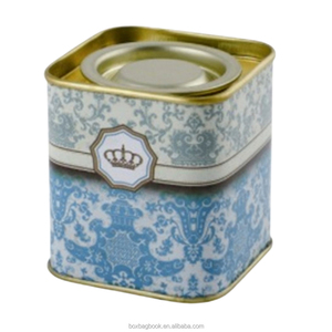 Boîte en fer blanc rectangulaire vide à charnières, forme livre, pour bonbons, chaussures, chaussettes, t-shirts, cravates, pantalons, baume à lèvres, thé rouge, en mini-boîte en fer blanc - Product Image 3