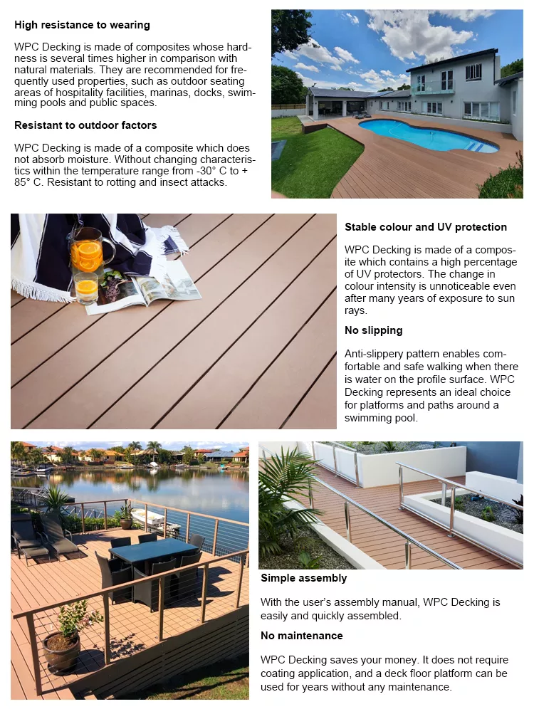 Exterior 3D Wall Panel 140mm - 160mm Wooden Grain WPC Wall Siding