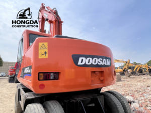 Prix bas utilisé Doosan Dh150w-7 roue mobile Type Doosan Dh150 chargeuse sur pneus mini pelle - Product Image 6