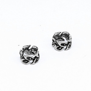 yunnique Stainless Steel Flower <b>Spacer</b> Beads For Jewelry Making Retro Style 316L Jewelry Tube Sleeve GZY-PJ0164 - Product Image 1