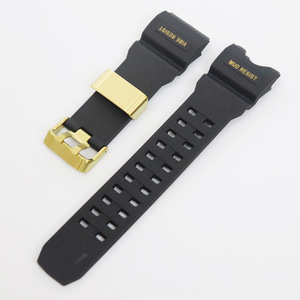 สายนาฬิกาซิลิโคนสีดำ/ สีทอง/สีเงินสำหรับ Casio gshock <span class=keywords><strong>mudmaster</strong></span> Series gwg <span class=keywords><strong>1000</strong></span> 1A/A3/1A1 GB /gg - Product Image 6