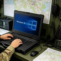 Nouvel ordinateur portable robuste de 17,3 pouces, processeur Intel, 32 Go/48 Go de RAM + 8 To de ROM maximum, écran FHD 1000 nits, GNSS, anglais, conditions extrêmes