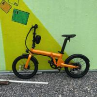 Vélo électrique pliable 36V 250W, 20 pouces, 7 vitesses, moteur à moyeu arrière, cadre en alliage d'aluminium, écran LCD, frein à disque