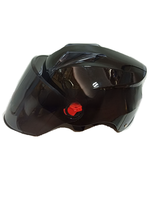 Nouveaux casques de moto demi-face ABS tendance pour adultes, casques modulaires de moto, casques de sécurité, protection de la tête