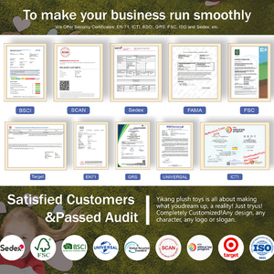 Jopark ODM Kawayi Elefante Azul Sentado de Peluche con IA, Modelo Grande con <span class=keywords><strong>Ojos</strong></span> LED, Puede Hablar y Cantar Canciones, Juguete de Peluche con IA - Product Image 5