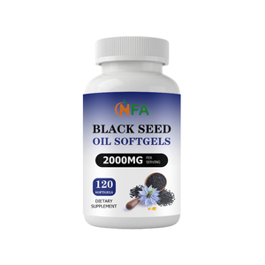 Factory Supply Black Seed Oil Softgels with Black Seed Oil Supports Youthful Radiant Skin and Support Strong Hair Nails Softgels - Product Image 1