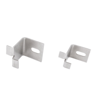 Support de protection d'angle en acier inoxydable 304 pour marbre - Système de revêtement mural et de revêtement d'angle pour escaliers et murs (montant/descendant)