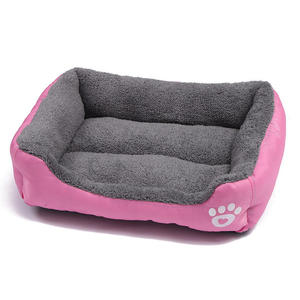 Sofá cama para mascotas de terciopelo de felpa Oxford multicolor de fabricante al por mayor, cama para perro lavable, de fábrica, en el mercado al por mayor, a la moda, en el momento de la llegada - Product Image 5