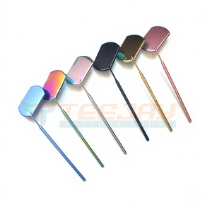 Best Selling Plasma <b>Gold</b> Eyelash Eyebrow <b>Mirror</b> Hot Selling <b>mirror</b> customized color and logo Beauty tools Makeup tools - Product Image 3