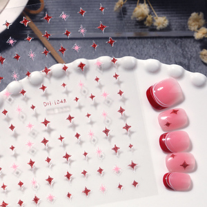 Autocollants pour ongles <span class=keywords><strong>HoneyGirl</strong></span> 3D 2D 5D, autocollants fins imperméables non toxiques en plastique pour nail art, sans BPA, autocollants pour ongles - Product Image 4
