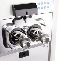 Machine à fabriquer des glaces molles à grande capacité 55L 2+1 saveurs mélangées