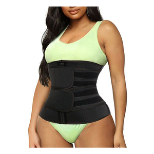 Soutien de <span class=keywords><strong>la</strong></span> taille <span class=keywords><strong>abdominale</strong></span> en néoprène réglable et respirant pour femmes avec double sangles - Product Image 1