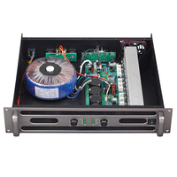 Amplificateur de puissance professionnel 2U HA-500 2x500W à montage en rack, haute puissance, classe D Pro pour scène, DJ, KTV, système PA, sonorisation en direct