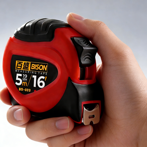 Cinta Métrica Industrial BISON <span class=keywords><strong>de</strong></span> Grado Profesional, Doble Cara, Alta Precisión, Construcción <span class=keywords><strong>de</strong></span> Acero Duradero, Datos <span class=keywords><strong>de</strong></span> Calibración - Product Image 6