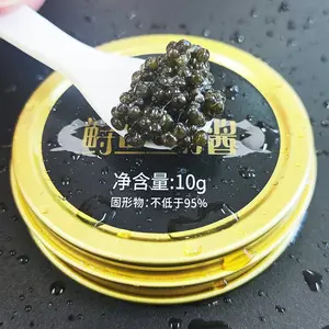 China Black Sturgeon Caviar Black Caviar Sturgeon