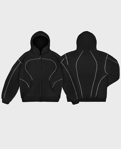 Conjunto de Sudadera con Capucha y Pantalones Deportivos de 350 GSM, Estilo Y2K, con Estampado de Letras a la Moda, Casual, Urbano, para Hombre y Mujer - Product Image 2