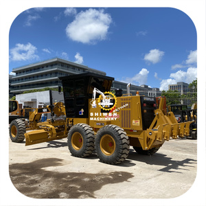 รถเกรดเดอร์มือสอง CAT 140K รุ่นดั้งเดิมจากญี่ปุ่น ขายดี พร้อมเครื่องยนต์ C7 ACERT  ใบมีด CAT140K สำหรับงานก่อสร้างถนน พร้อมปั๊ม - Product Image 1