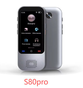 Traductor <span class=keywords><strong>de</strong></span> Idiomas Portátil con 19 Idiomas Offline y 138 Online, Pantalla HD <span class=keywords><strong>de</strong></span> 3 Pulgadas, ChatGPT, Grabación Inteligente <span class=keywords><strong>de</strong></span> <span class=keywords><strong>Voz</strong></span>, Traductor con IA - Product Image 1
