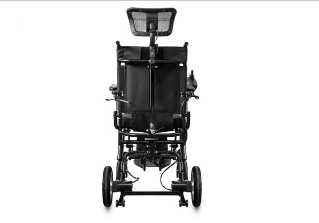 9.8kg Lightweight Reclining Electric Wheelchair Foldable Design Powerful Motor Electronic Braking Recline wheelchair