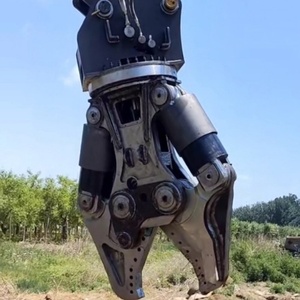 <span class=keywords><strong>Pince</strong></span> de déchiquetage de barres d'acier de rebut à double cylindre pour excavatrice Zhongju, composant essentiel de la pompe hydraulique - Product Image 5