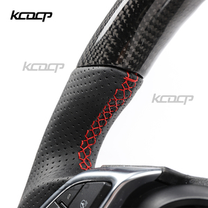 Volant de course personnalisé en Alcantara et fibre de carbone pour Chevrolet Camaro <span class=keywords><strong>Corvette</strong></span> Cabriolet - Product Image 5