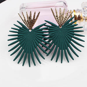 फैशन गहने बयान कान की बाली जाहिल पंक पार्टी कान की बाली हिप हॉप व्यक्तित्व धातु कान की बाली महिलाओं के लिए शांत लोग - Product Image 2