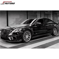 Kit carrosserie Racing B-B700 pour Mercedes Classe S W222, comprenant pare-chocs avant et arrière, calandre et sorties d'échappement – Ensemble de modification automobile