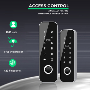 Système de contrôle d'accès Tuya Wifi TTlock avec empreintes digitales, RFID, porte, avec logo personnalisable intelligent et clavier - Product Image 5