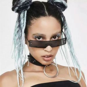 Gafas de Sol Rectangulares para Mujer, al por Mayor, Moda 2021, Logotipo Personalizado, Retro, Sexys, Montura Pequeña, Sin Montura - Product Image 3