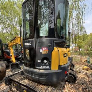 מחפרון זחלי משומש קובלקו SK35 3 טון מקורי מיפן, מחפרון קובלקו SK35 משומש - Product Image 1