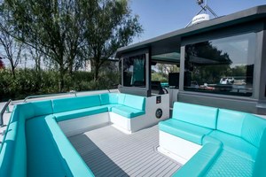 Yacht Catamaran de Luxe Commercial de 44 pieds/13,6 m/5,7 m avec 2 Chambres d'Hôtes et 2 Salles de Bain pour la Navigation en Mer, la Navigation Fluviale, la <span class=keywords><strong>Patrouille</strong></span> Sportive et les Fêtes - Product Image 3