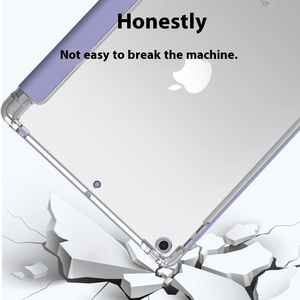 Fundas y Estuches para Tablets, Funda Inteligente de Cuero con Parte Trasera Transparente para <span class=keywords><strong>iPad</strong></span> 10.2, Funda Inteligente de Plástico para el Nuevo <span class=keywords><strong>iPad</strong></span> de 10.ª Generación 2019 2020 <span class=keywords><strong>2022</strong></span> FCC - Product Image 4