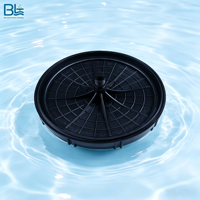 Diffuseur d'aération microporeux à disque EPDM 340 mm, aération à bulles fines pour le traitement des eaux usées, garantie 1 an, 500 L/heure
