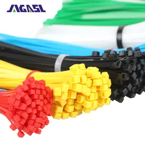 Nylon 66 100mm 180mm 200mm 280mm 350mm 400mm 500mm 800mm 1200mm UV nhựa Cáp Tie Nylon Zip Tie