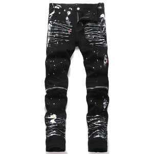 Pantalones Vaqueros de Mezclilla para Hombre, Corte Bootcut, Estilo Vintage, Cintura Media, Producción Personalizada ODM - Product Image 1