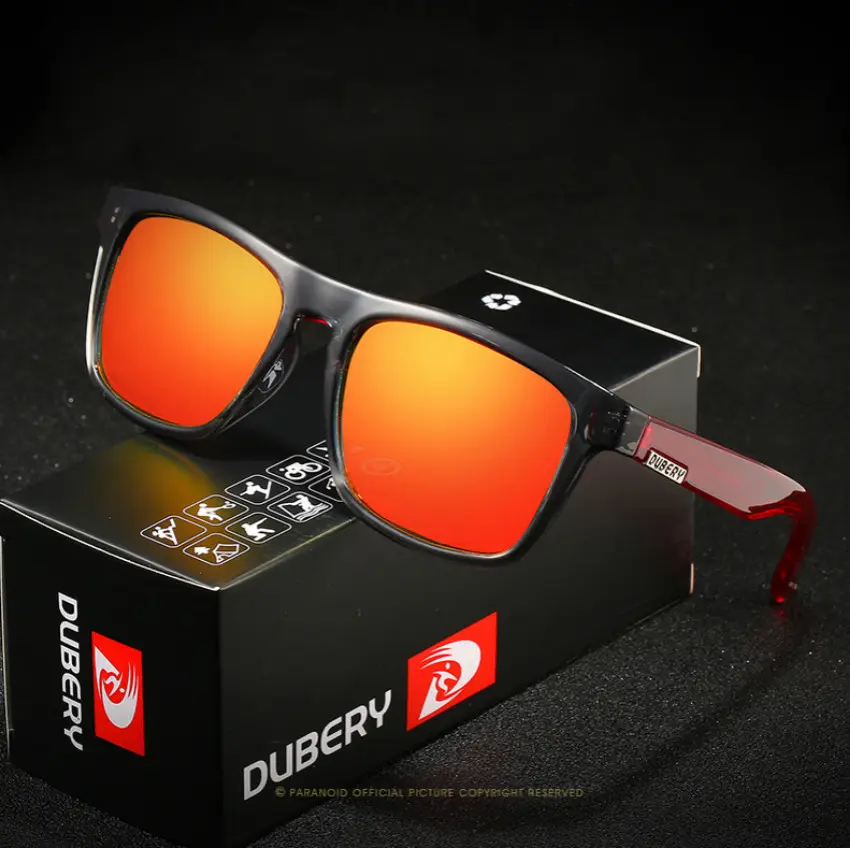 Dubery Gepolariseerde Zonnebril Mannen Rijden Shades Mannelijke Zonnebril Voor Mannen Retro Goedkope 2020 Luxe Merk Designer Oculos D125