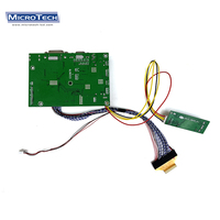Microtech RTD2660H, Placa Controladora PCBA de Doble Puerto LVDS HD VGA 1920x1200 24bit de Bajo Consumo con Salida de Audio para Paneles LCD TFT