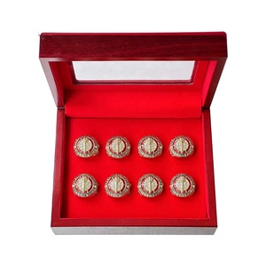 Bague de championnat personnalisée exquise définit huit étoiles légendaires du Temple de la renommée du basket-ball américain - Product Image 1