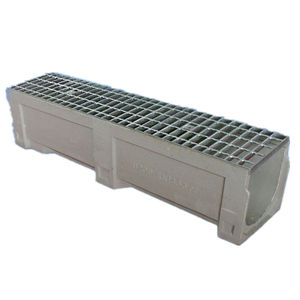 Grille galvanisée connecter hydro béton polymère pluie gouttière gouttière - Product Image 4