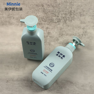 Minnie Flat <b>Pump</b> <b>Bottle</b> 500ml Shampoo Body Lotion Personal Care Packaging - Product Image 1