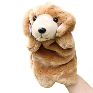 Tùy Chỉnh Dễ Thương Con Chó Con Rối Tay Đồ Chơi Sang Trọng Động Vật Trẻ Em Động Vật Con Rối Tay Mềm - Product Image 2