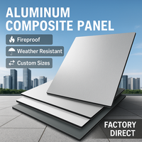 Panneaux composites en aluminium Alucobond, revêtement PVDF, épaisseurs 3mm, 4mm, 5mm, 6mm, pour revêtement mural extérieur, en vente