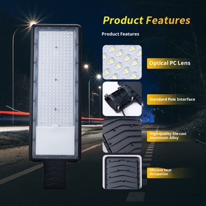 Ngoài trời đường dẫn đường phố đèn đầu AC Powered nhôm xây dựng 50W/100W cao cực đèn IP65 đánh giá điều khiển từ xa 6000K - Product Image 4