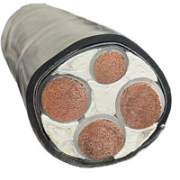 Volles Sortiment an 0,6/1kV 2-, 3-, 4-, 5-adrigen 70mm2 95mm2 Verdrehten Stahlband-Armierten Kupferkabeln