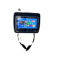 Tablet Multimedia Monitor kursi Bus 7 ", TV mendukung sistem hiburan Multimedia Bus terpasang di dinding atau kolom Multi Bahasa