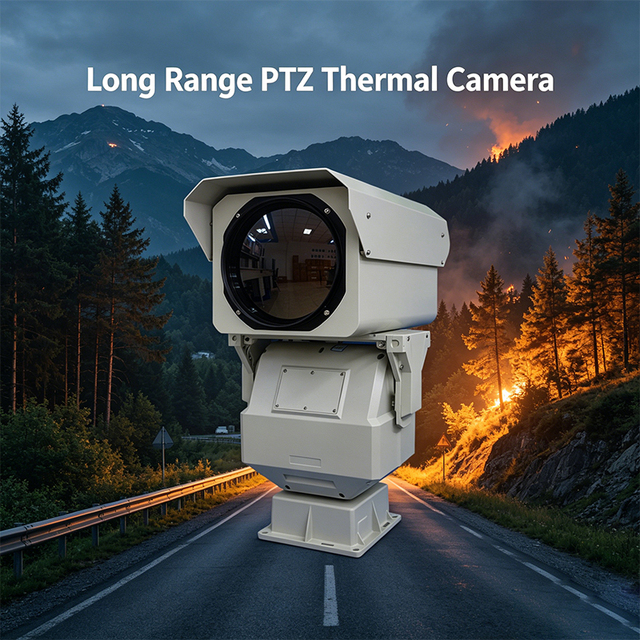 Thermal Infrared PTZ Camera Infrared Camera Module for Urban Perimeter