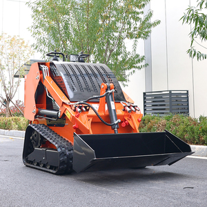 Trung Quốc Nhà máy HOT 300kg 350kg 450kg nhỏ nhỏ gọn skidsteer Mini Skid chỉ đạo Bộ nạp và gốc cây máy xay Auger - Product Image 5